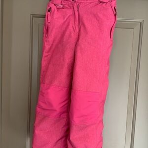 Waterproof 32 Degrees Girls Small (7-8) Pink Snow-pants.